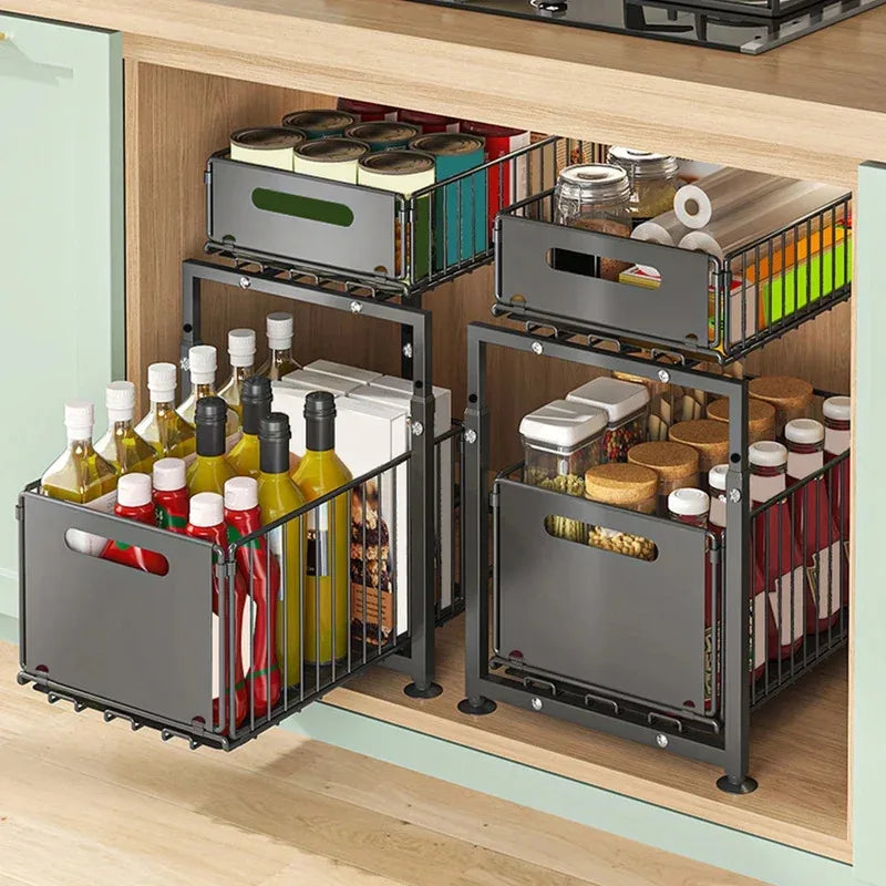 BrightNest™ Pull-Out Cabinet Organizer